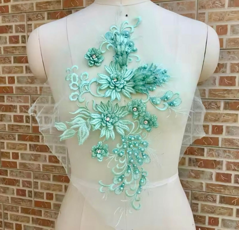Large 3D Flowers - 3D#11 - 4 Colours