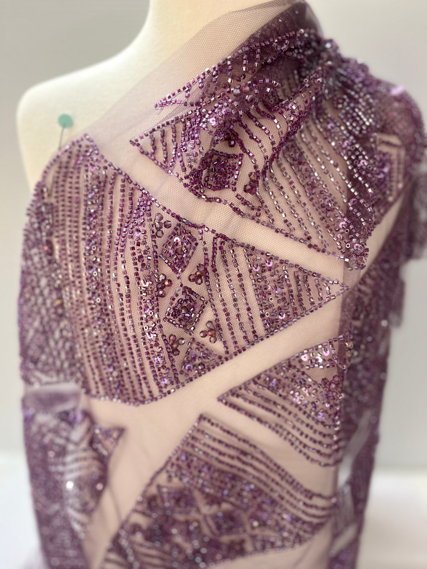 Purple Geometric