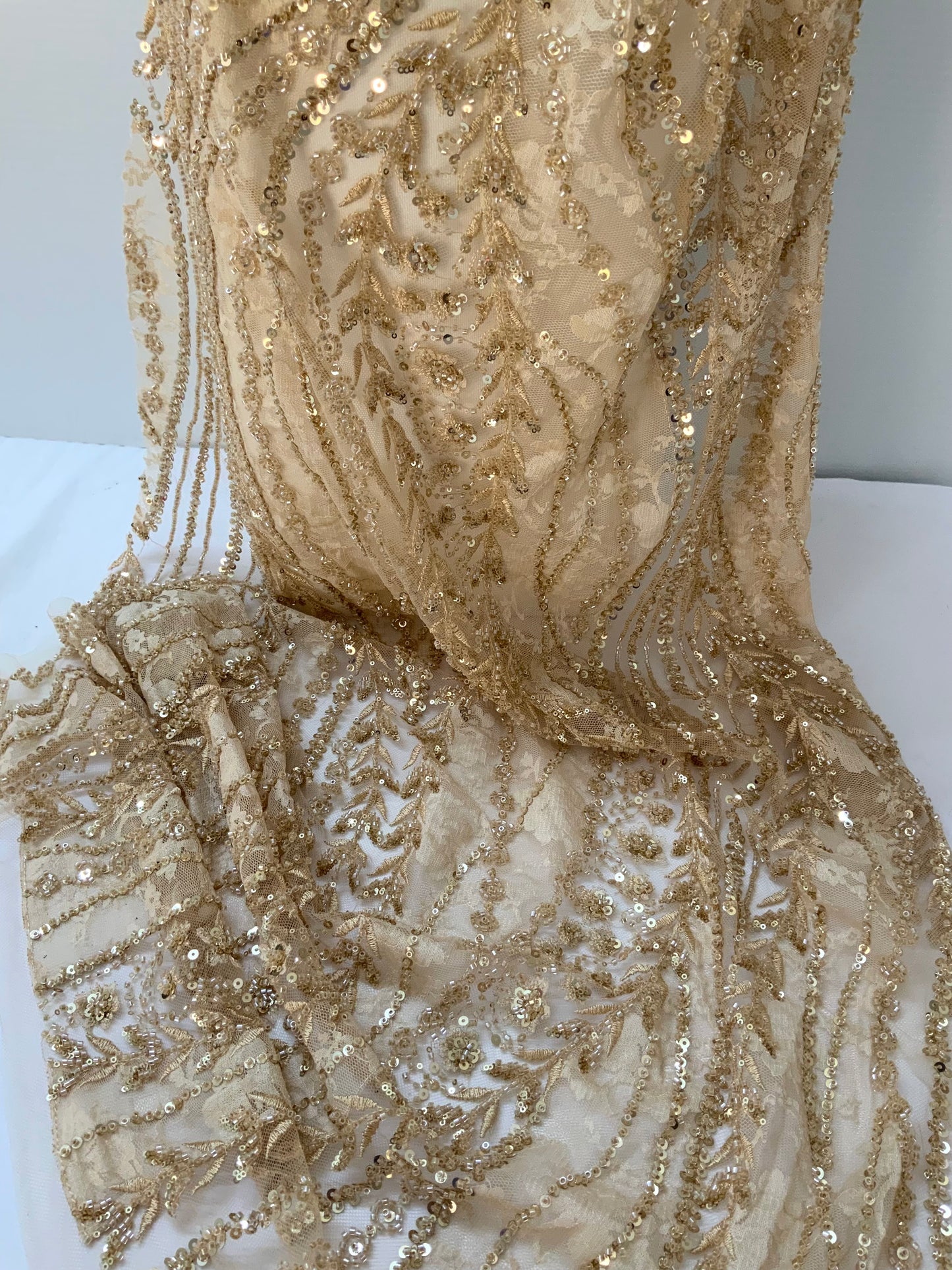 Gold Beaded