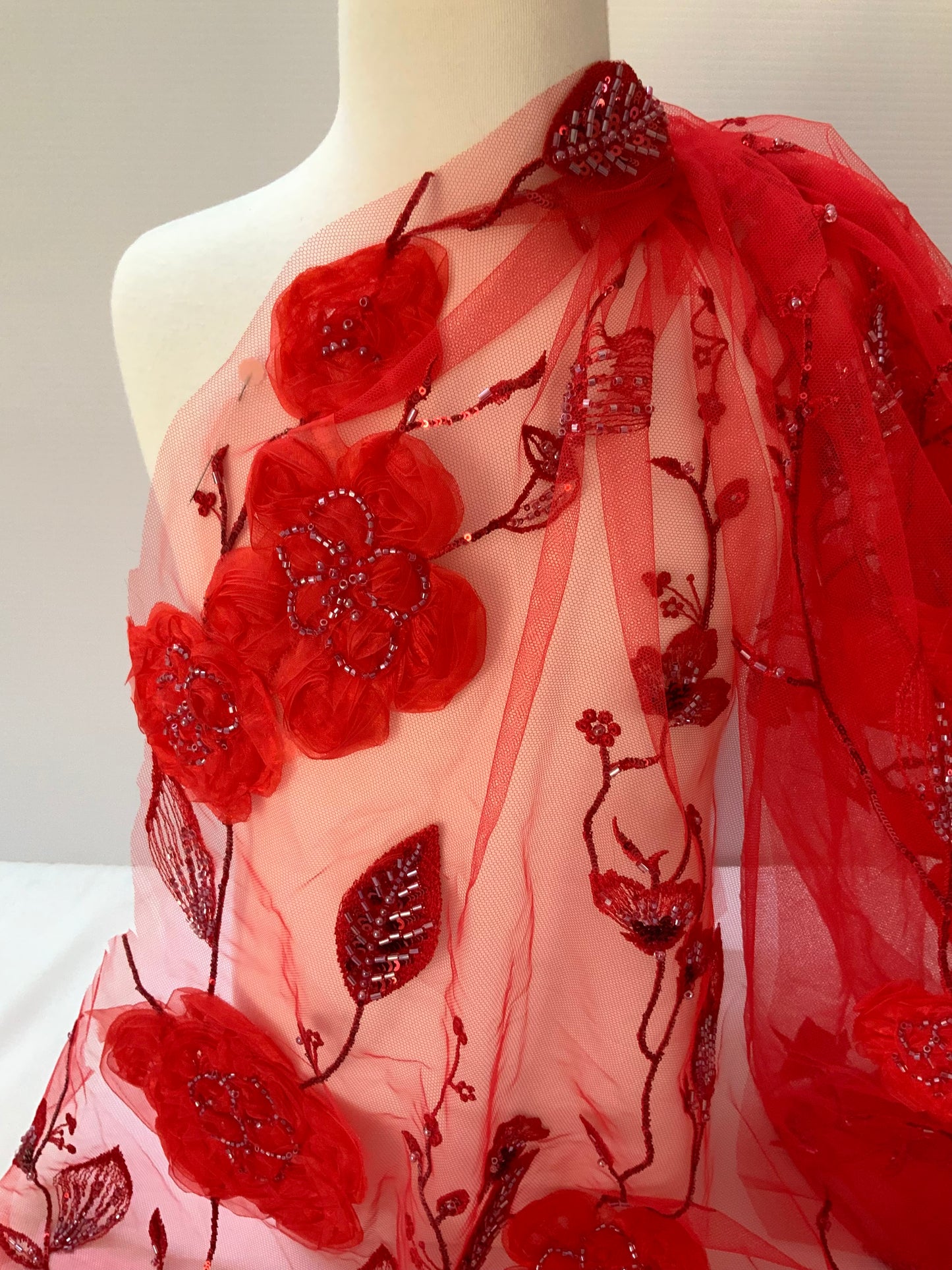 Large Roses -Red