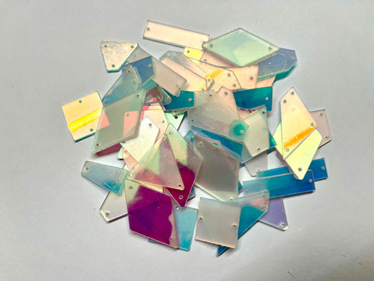 Mirror Pieces Crystal AB