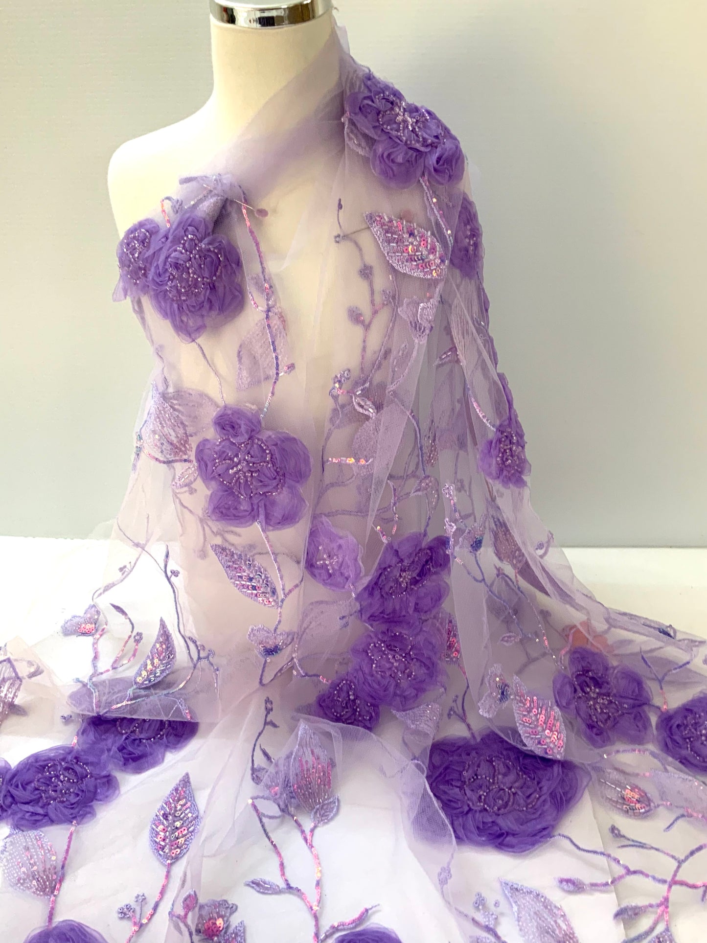 Large Roses -Violet