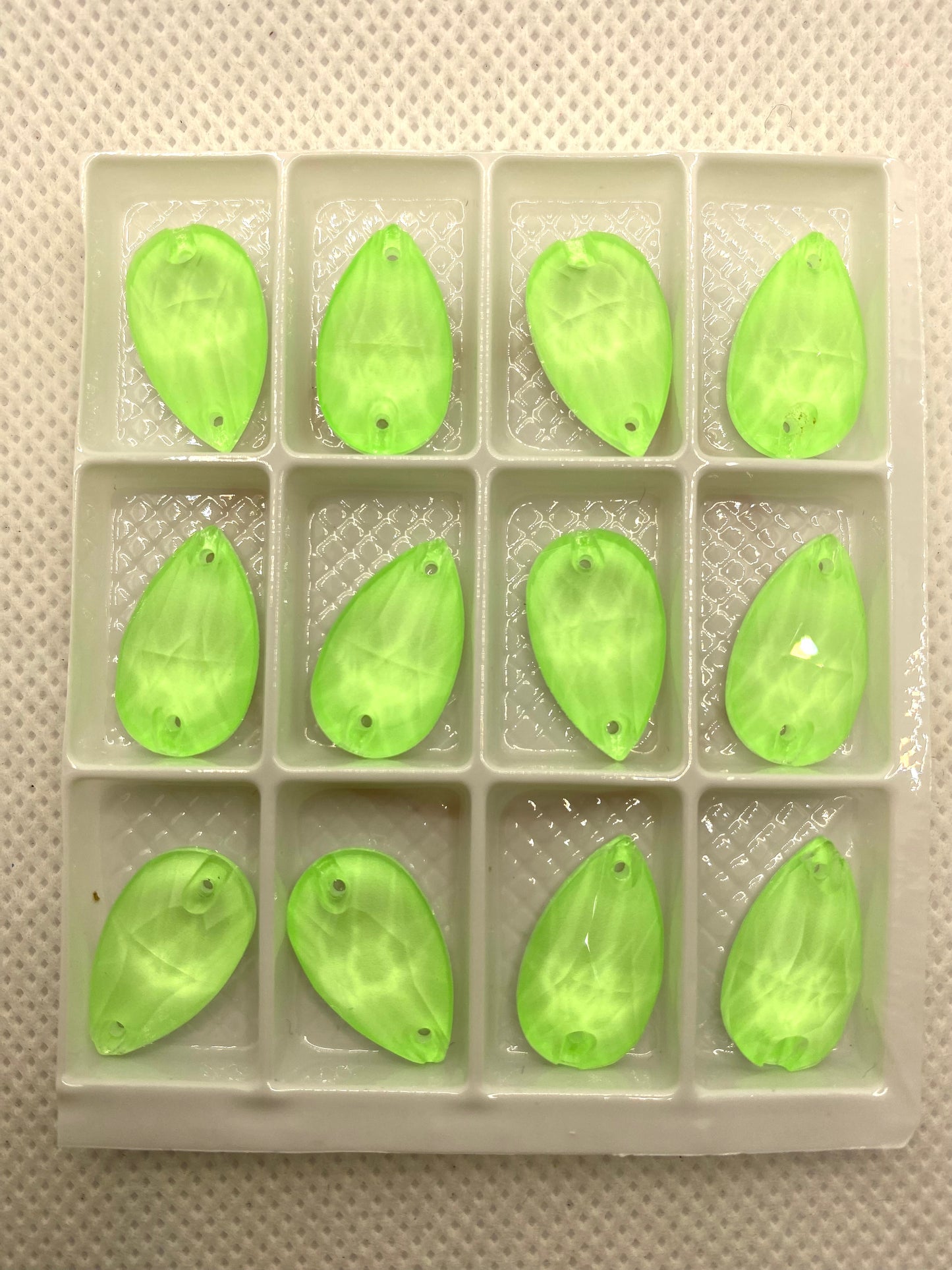 K9 Neon Green Teardrop