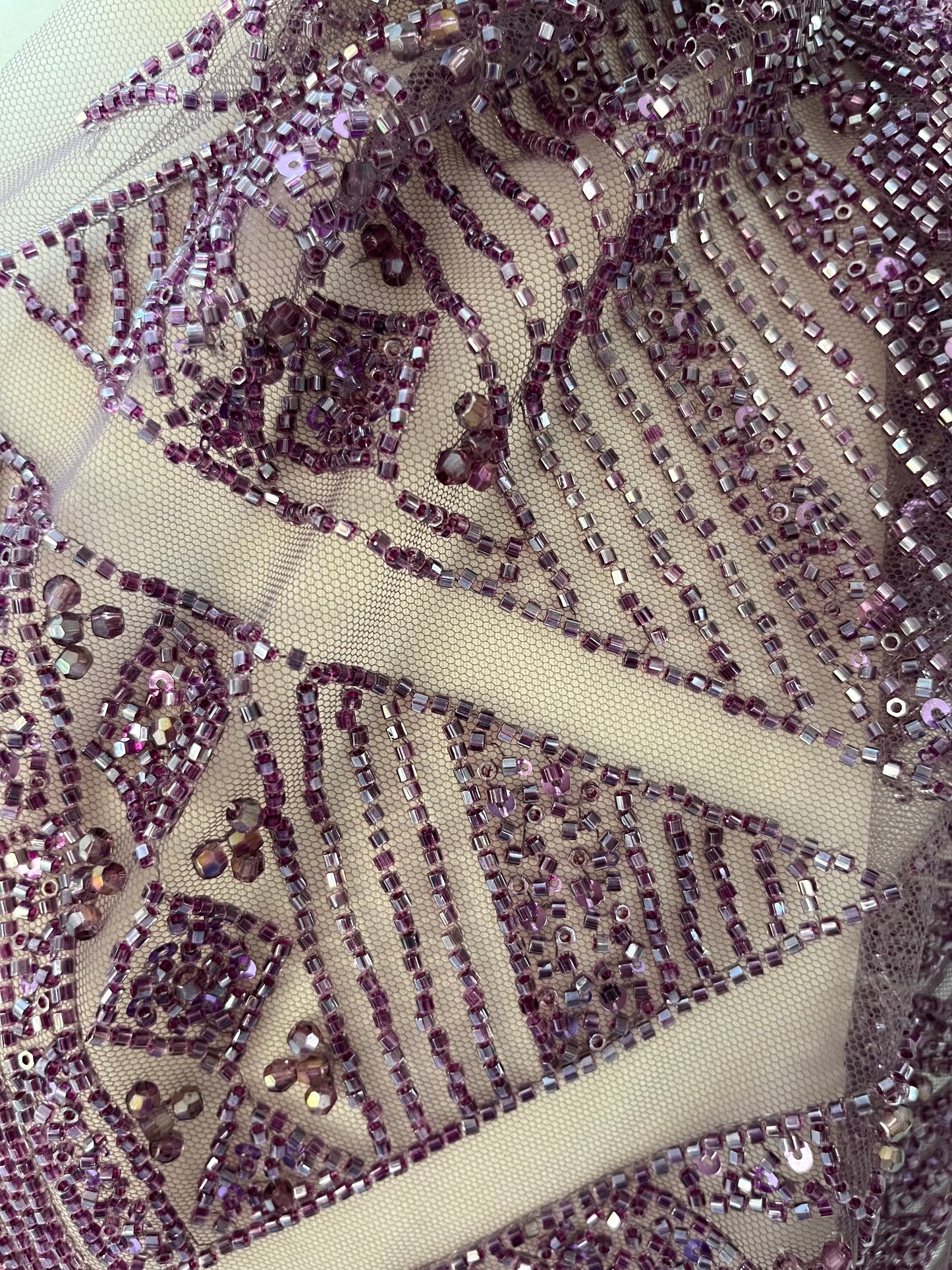 Purple Geometric