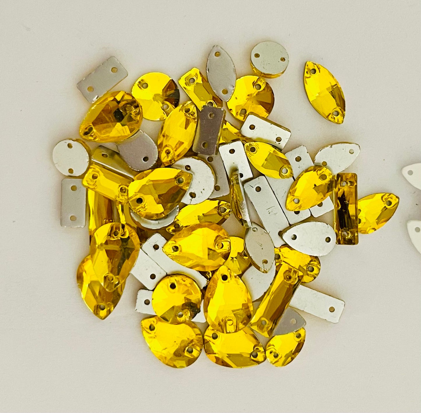 Citrine - Mixed Glass Shapes