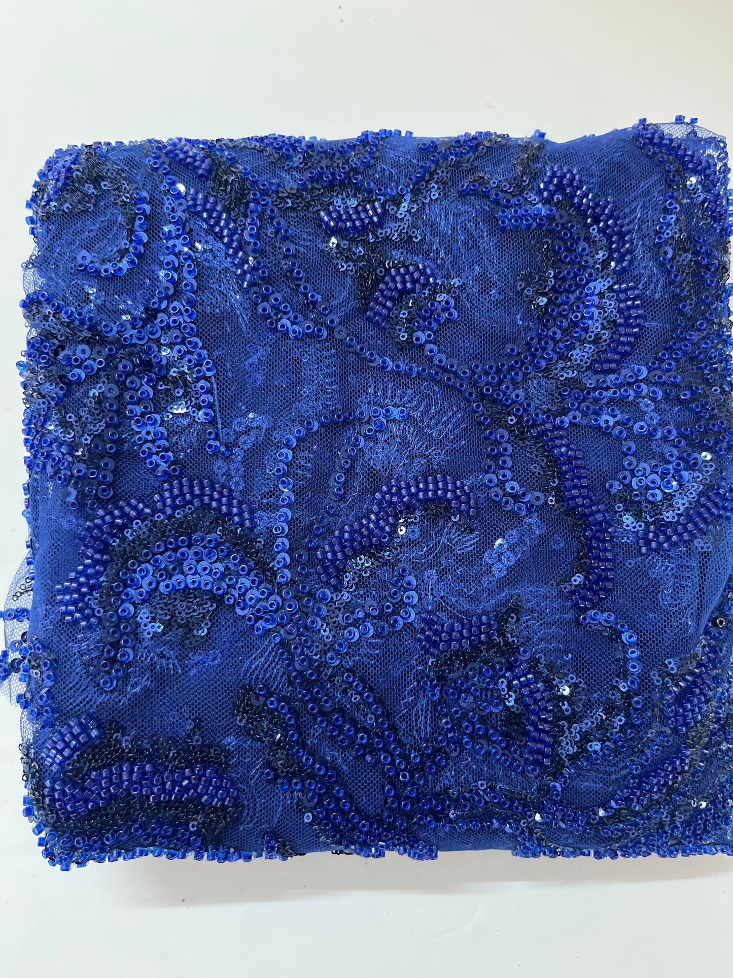 Royal Blue Beaded