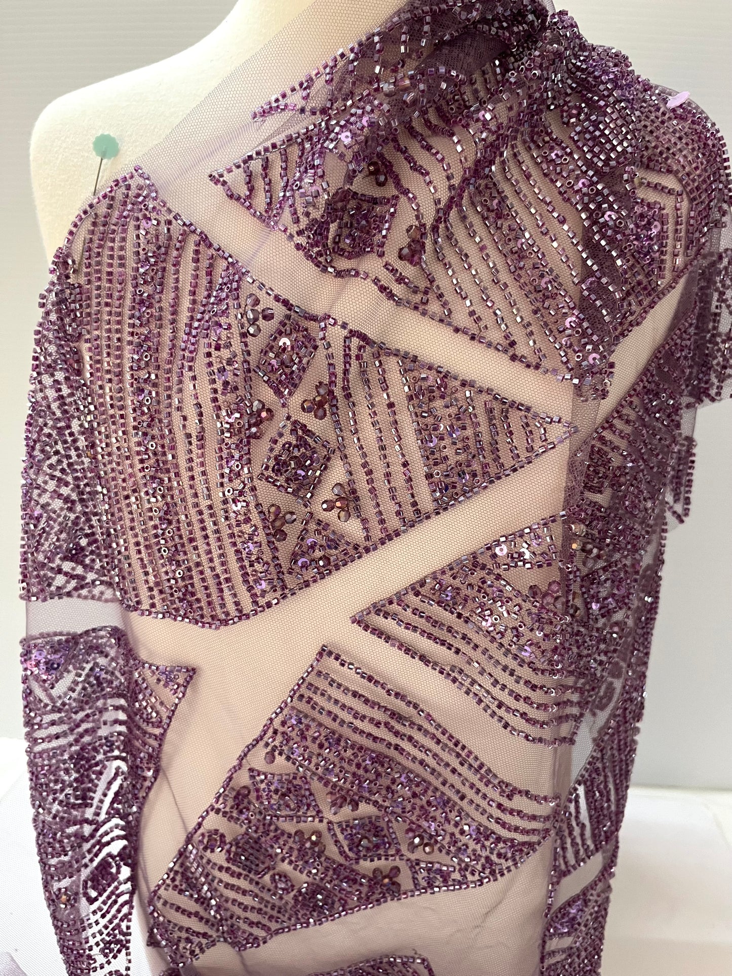 Purple Geometric