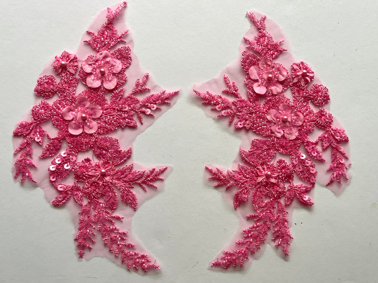 Beaded Appliqué Posy #2 - 3D#
