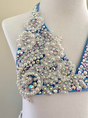 Blue 2 Piece Lyrical Size 6
