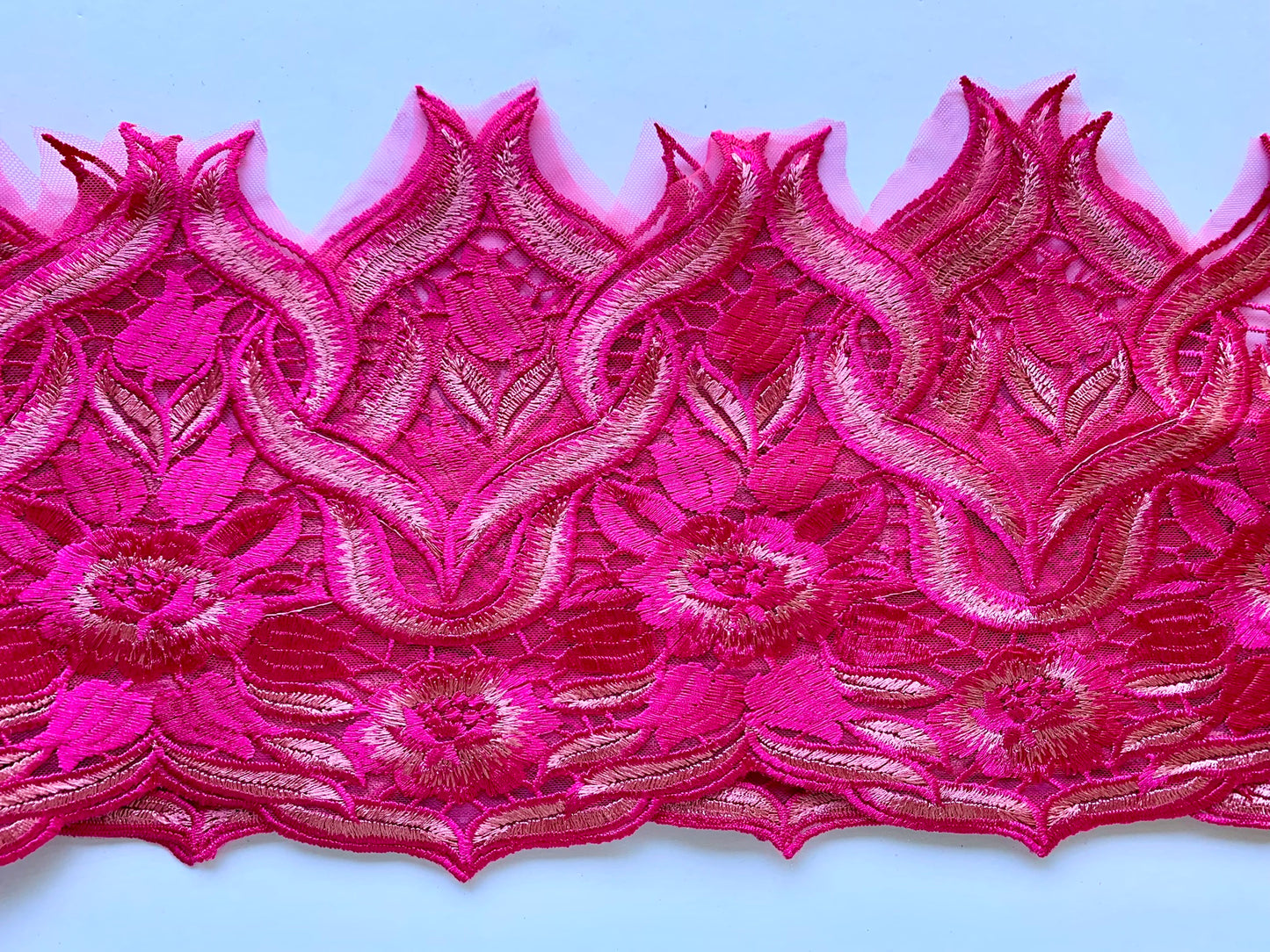 Rose Lace Border Trim-#2 - LBT#36