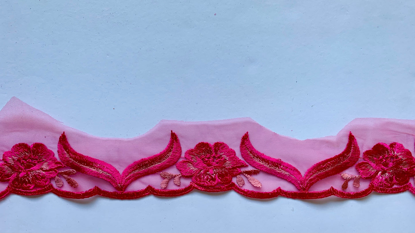 Rose Lace Border Trim-#3 - LBT#22