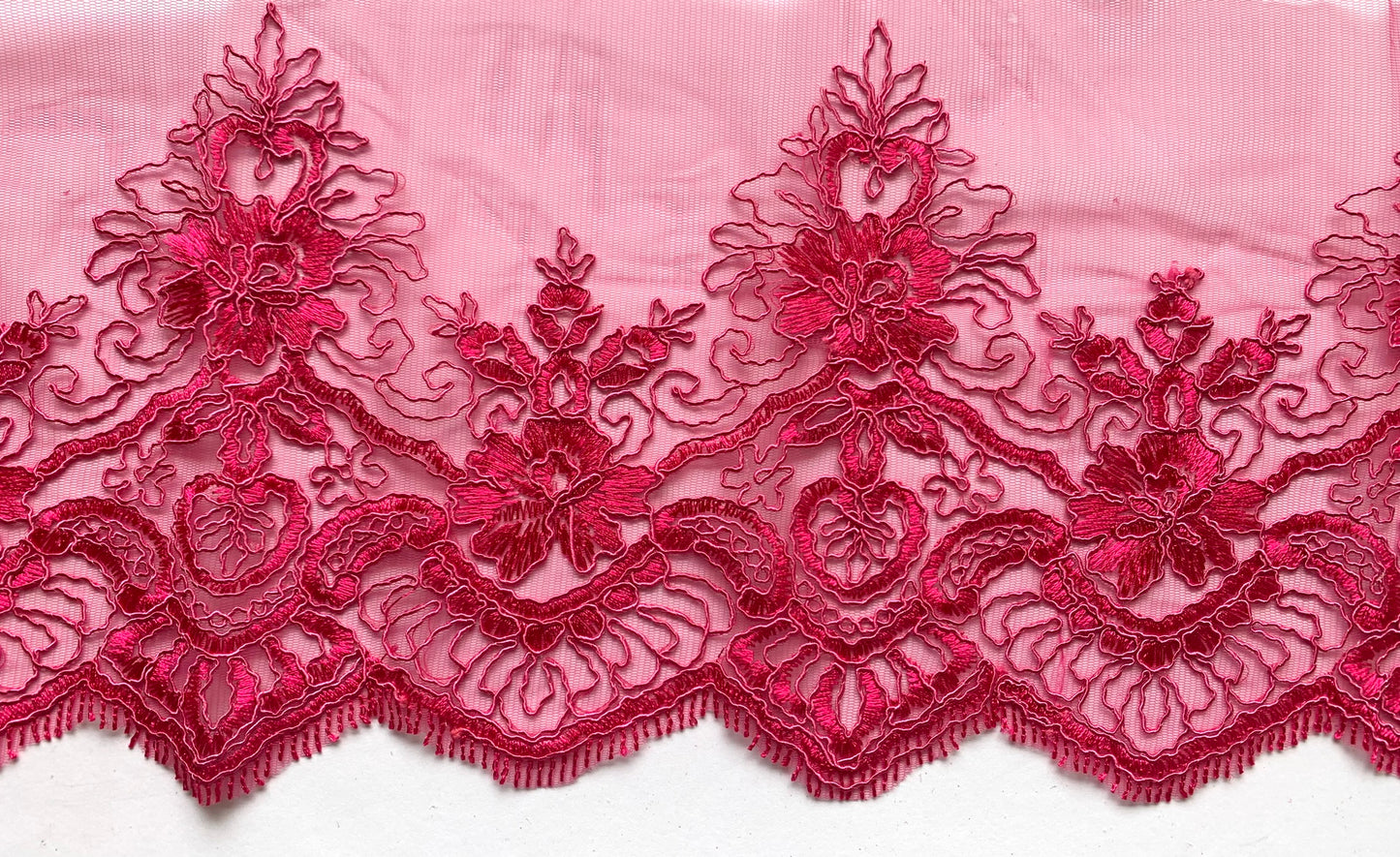 Rose Lace Border Trim- #1 - LBT#21