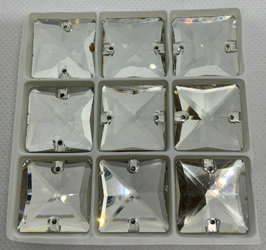AAA Square Clear Crystal