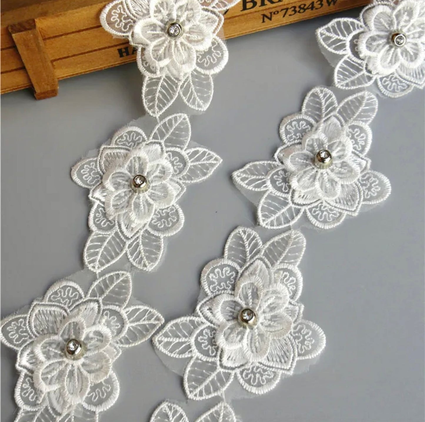 White Flower Trim #WH2