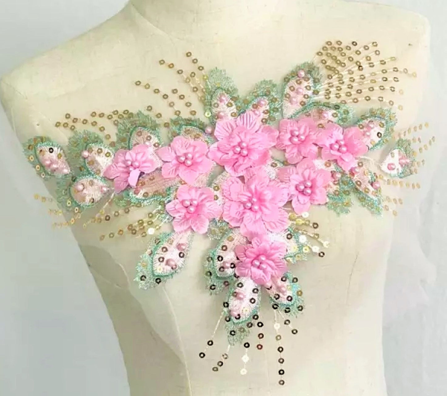Flowers, Sequins and Pearls #8 - 5 Colours