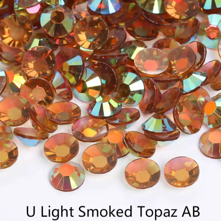 Transparent Light Smoked Topaz AB TW20